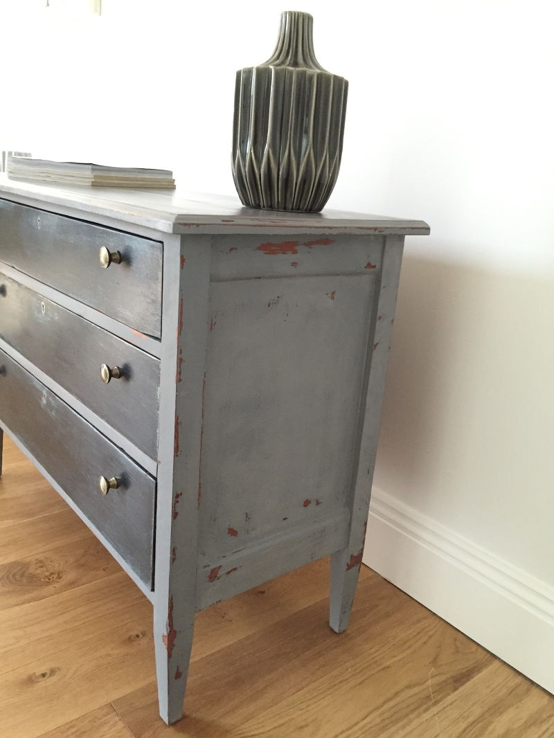 Thumbnail: Shabby Chic/Antique Three Drawer Chest