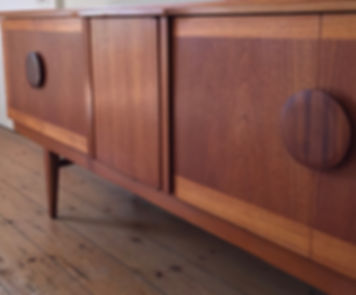 Retro Mid Century Beautility Teak Sideboard with Integral Drinks Cabinet