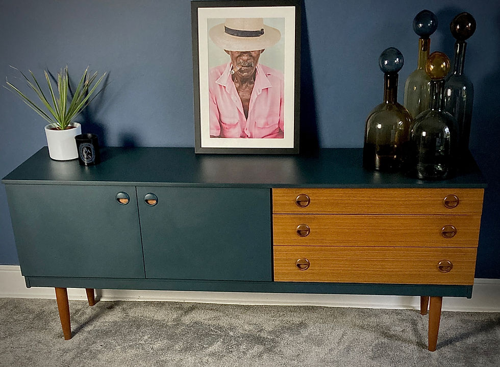 Thumbnail: Mid Century Retro Vintage 1960's Teak Schreiber Sideboard