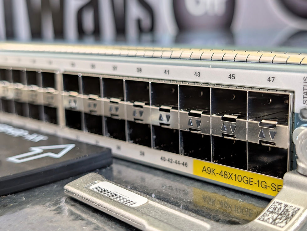 Thumbnail: Cisco A9K-48X10GE-1G-SE  ASR 9000 48-Port Dual-Rate  10G/1G Line Card