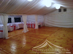 2 namioty 5 x 8 polaczone