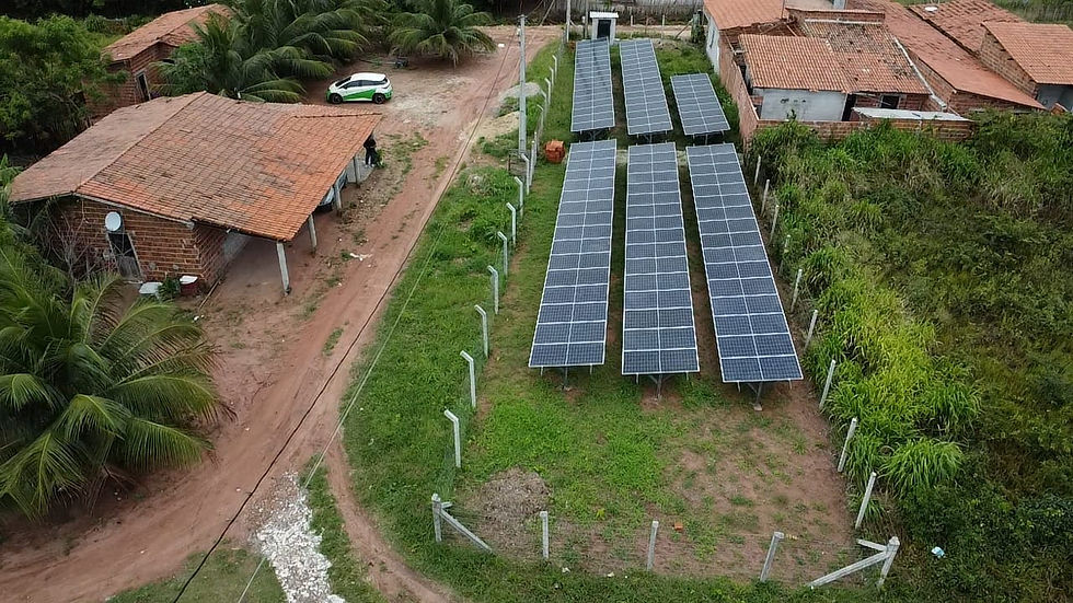 Investimento: Paraipaba : 7.500 Kwh/mês