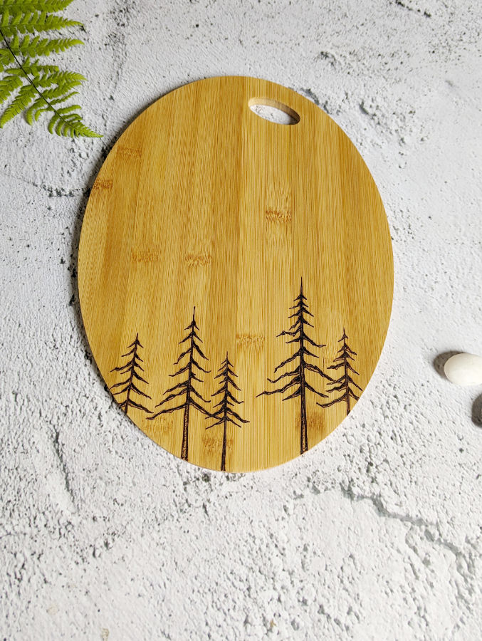 Thumbnail: Fir Tree Bamboo Wood Board