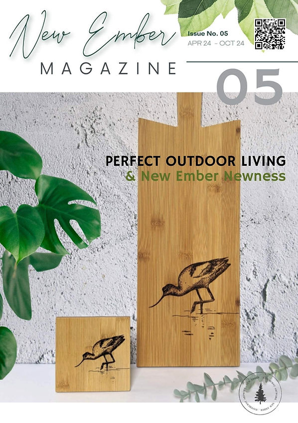 🌿 The New Ember magazine comes out twice a year and you can grab the latest copy now - just subscribe.