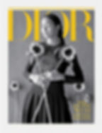 Portada revista modelo Queta Rojas Group México Dior