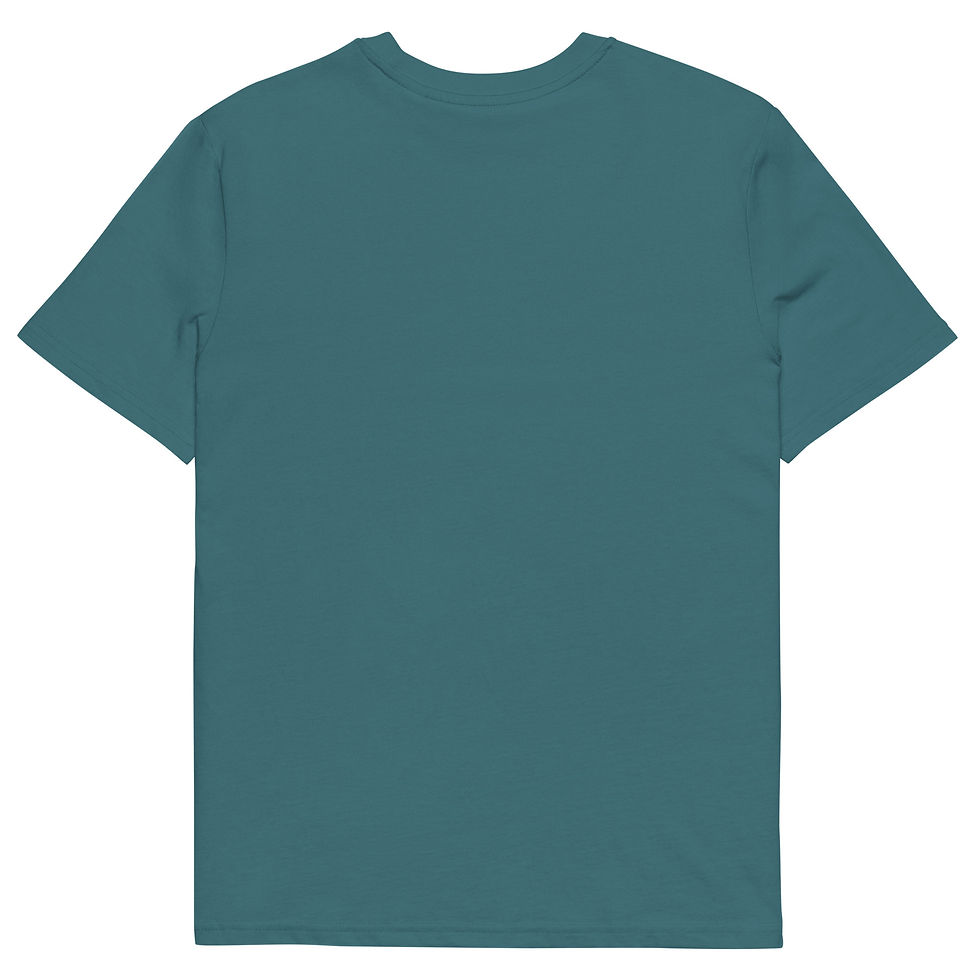 Thumbnail: Dark Embroidered organic cotton t-shirt