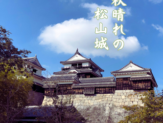 久しぶりの松山城。膝が笑うの巻。歩くことのメリットを再確認。