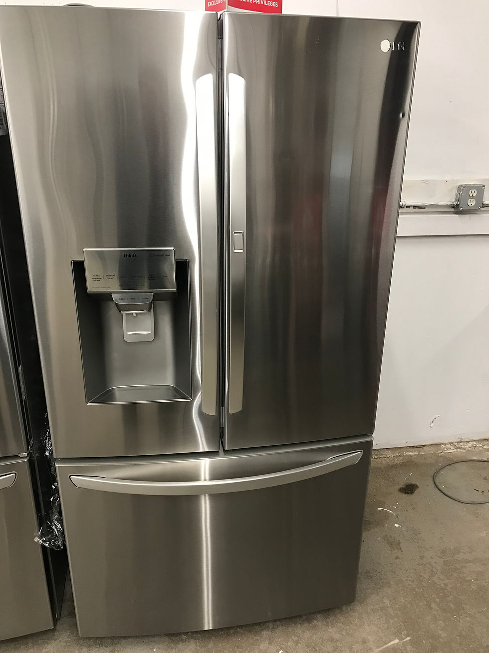 LG LRFDS3016S French Door Refrigerator, 36 inch Width, ENERGY STAR Certified,