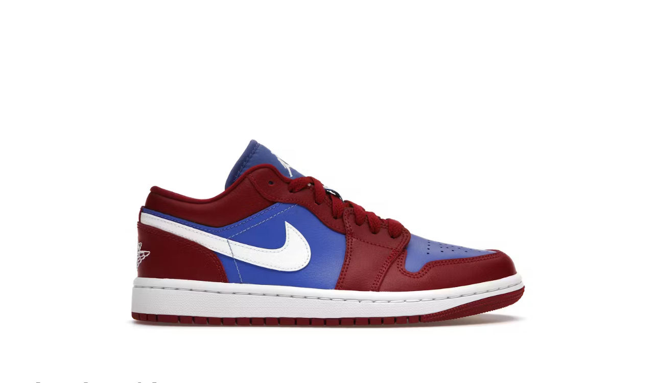 Air Jordan 1 Low Pomegranate Blue 