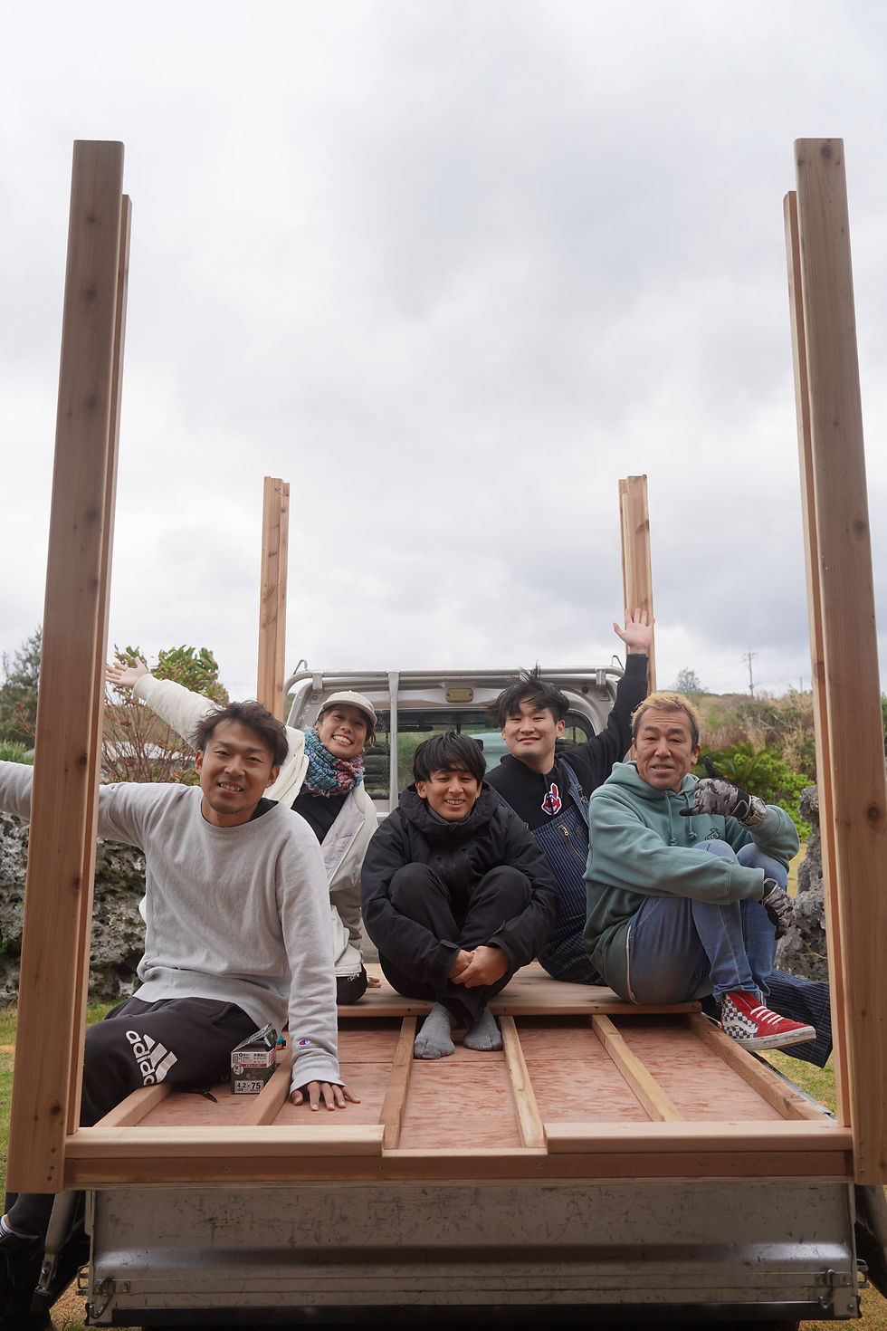 お母さんが与論出身、「たこ焼きよいち」の与一棟梁にもご指導いただきました🐙