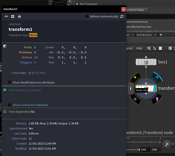 houdini transform