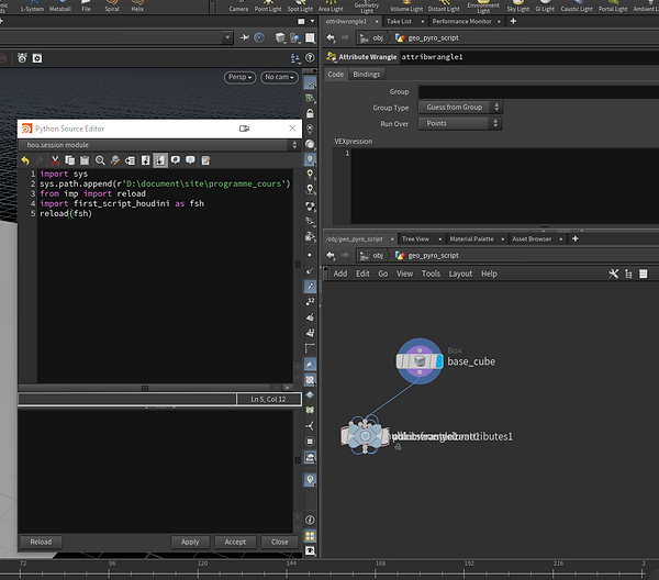 Python in houdini | Render Factory | learn basics python for houdini