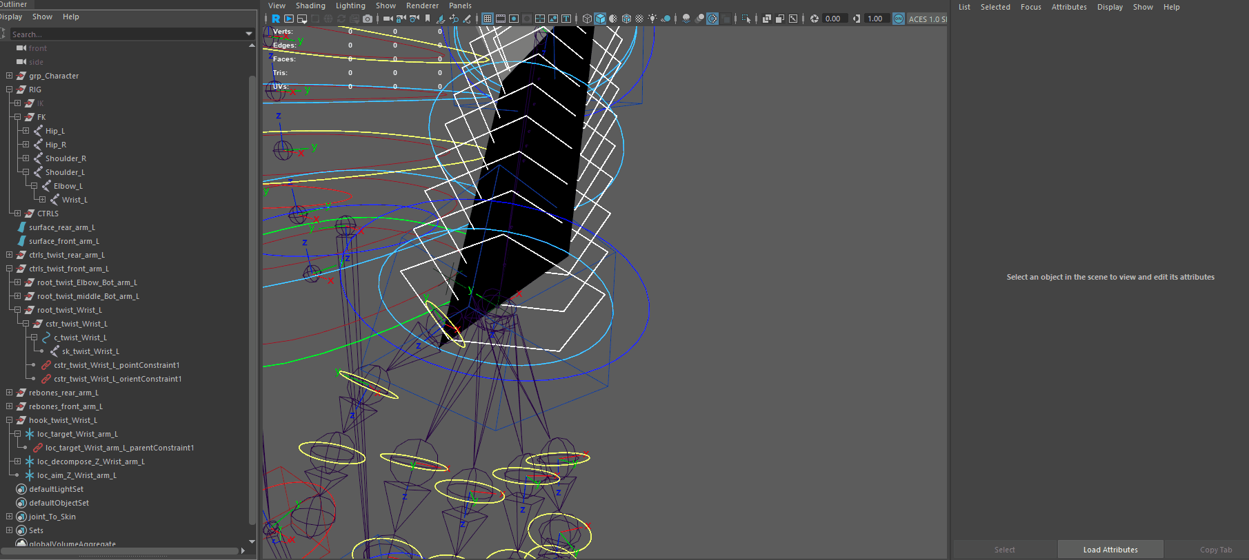constraint maya