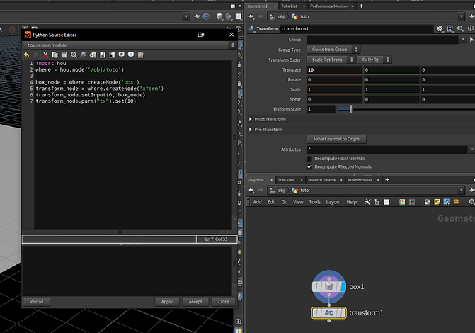 Python in houdini | Render Factory | learn basics python for houdini