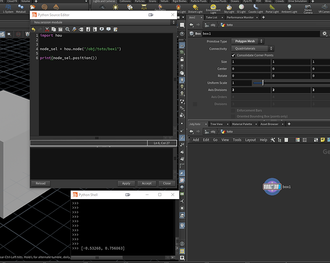 Python in houdini | Render Factory | learn basics python for houdini