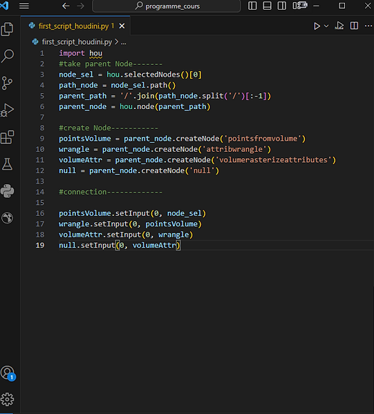 Python in houdini | Render Factory | learn basics python for houdini