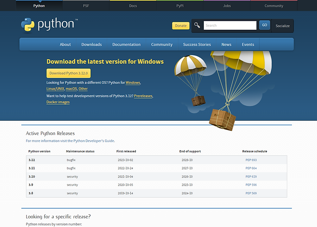 installer python