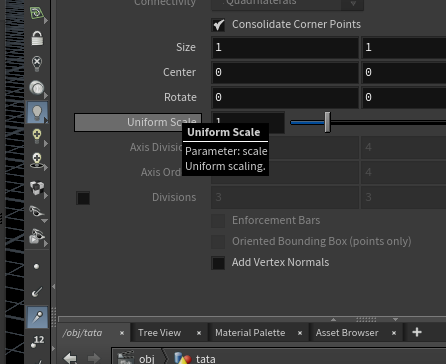 parm() houdini