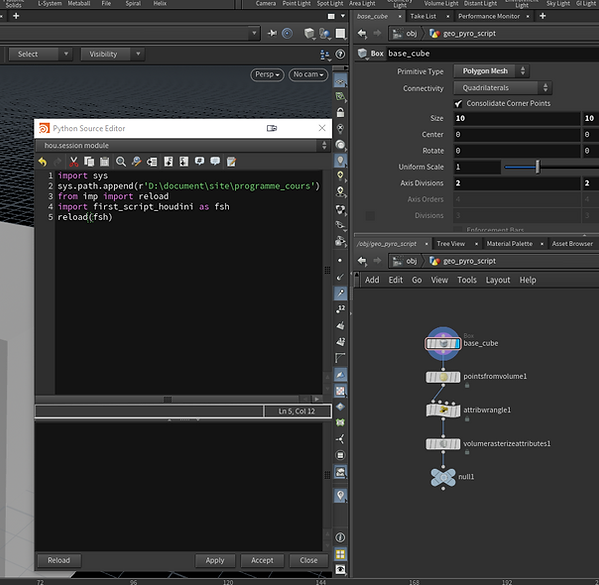 node houdini