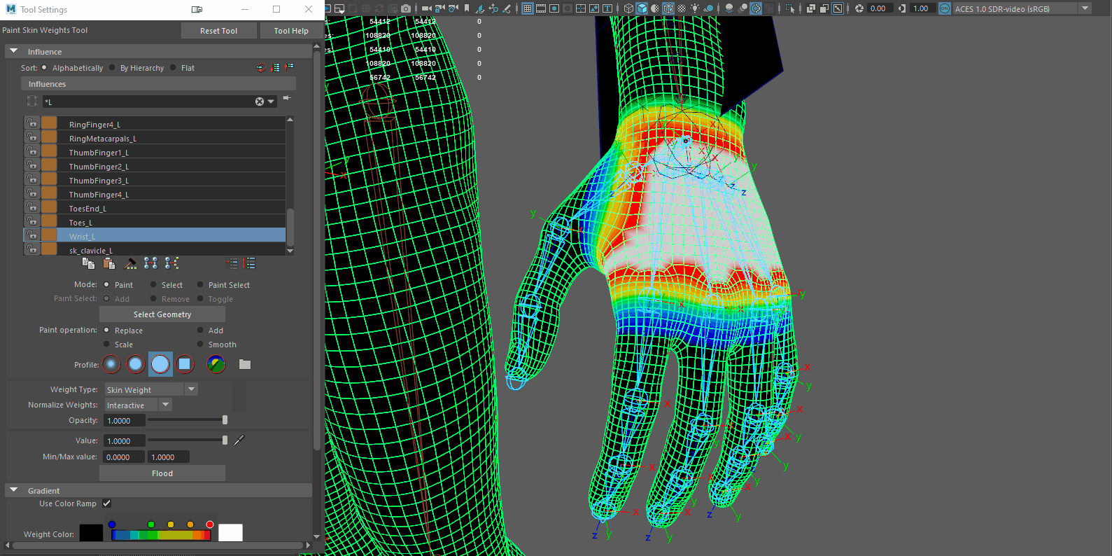 skin maya