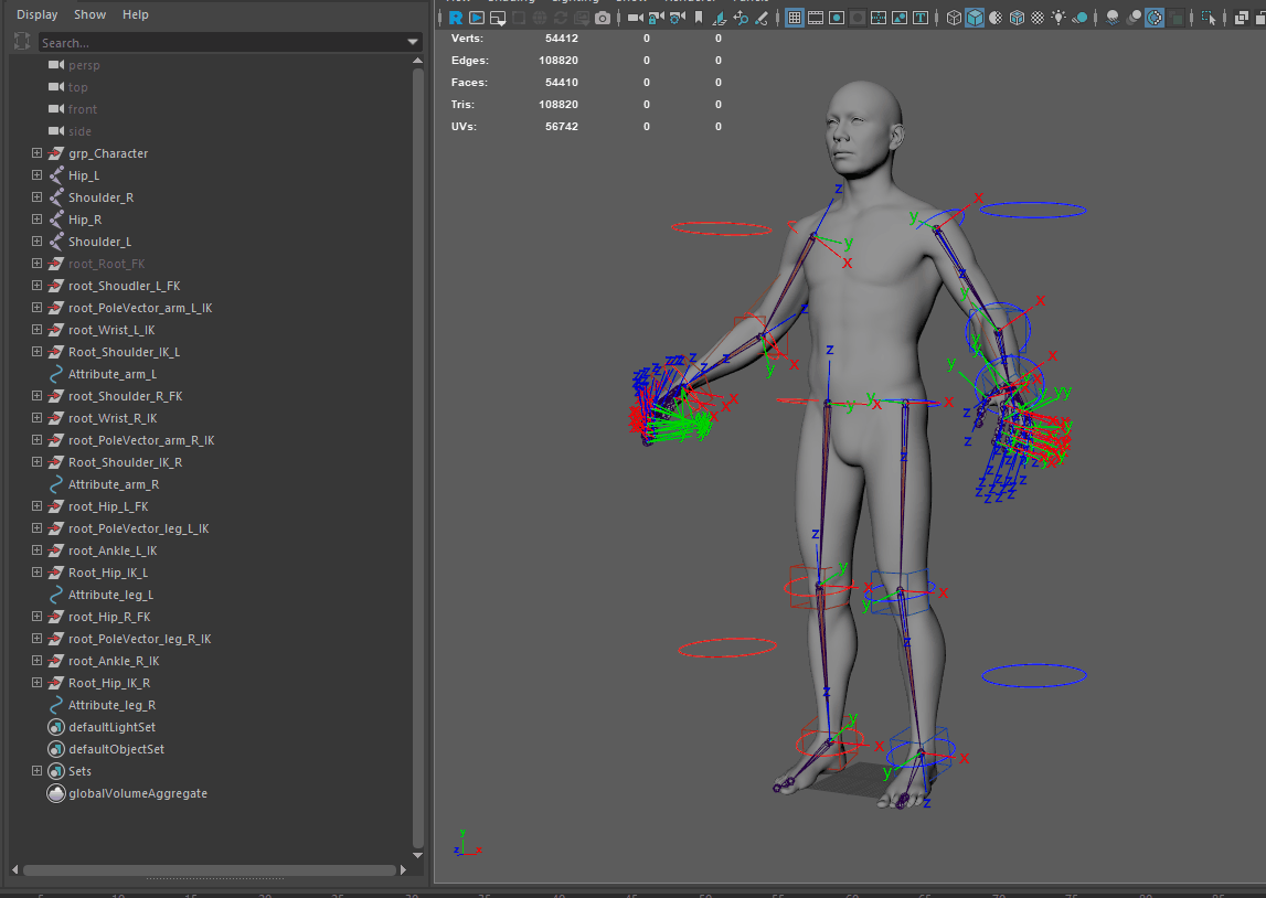 rig maya