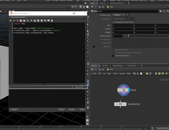 hou.node()