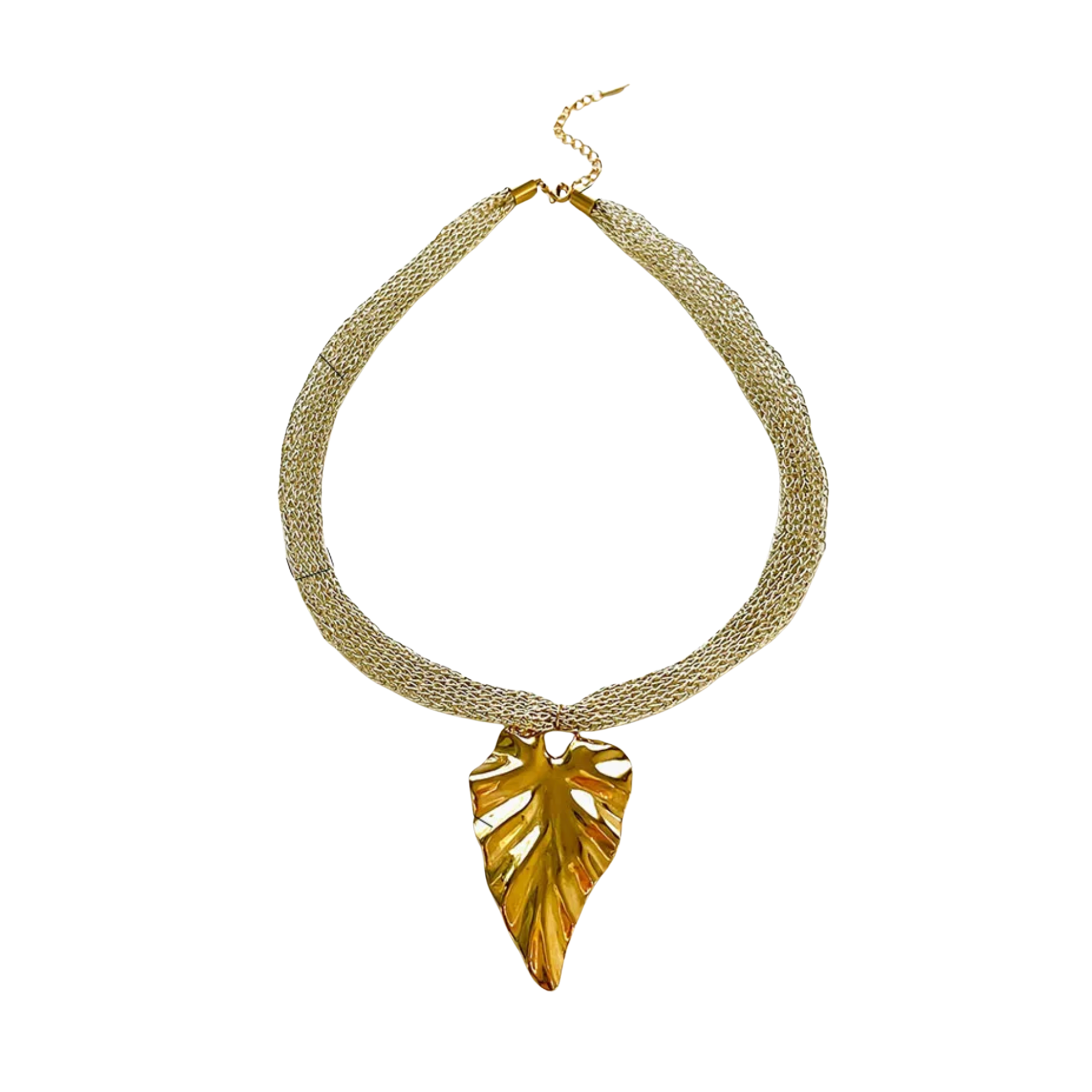 Collar Palmera Dorada - Colección Sol de Mar