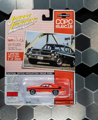 Johnny Lightning die-cast COPO cars by Matt Avery
