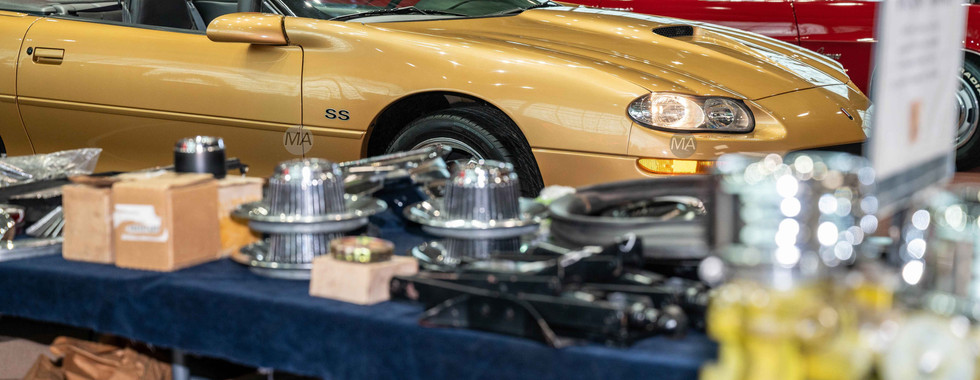 A 1998 Camaro SS convertible in Sport Gold Metallic .