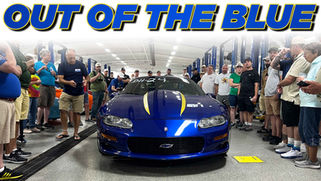 A pair of Berger Supercar Dick Harrell Camaros debut at Berger's final All-GM Car Show.