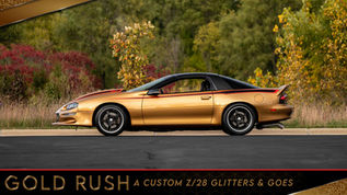 Gold Rush: A Custom Camaro Z28 Glitters and Goes