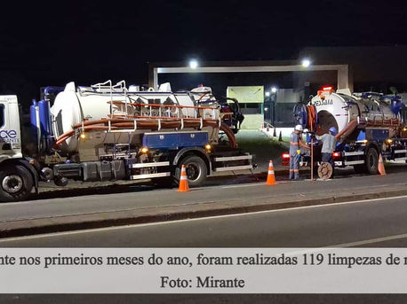 Concessionária Mirante realiza limpeza preventiva em 15 km de tubulação do sistema de esgoto em Piracicaba (SP)
