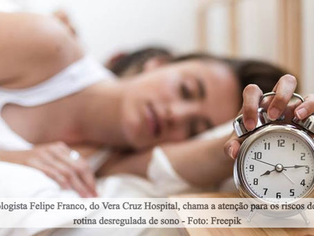 Desregulação do sono nas férias pode afetar saúde fÃsica, mental e retorno à rotina, alerta neurologista