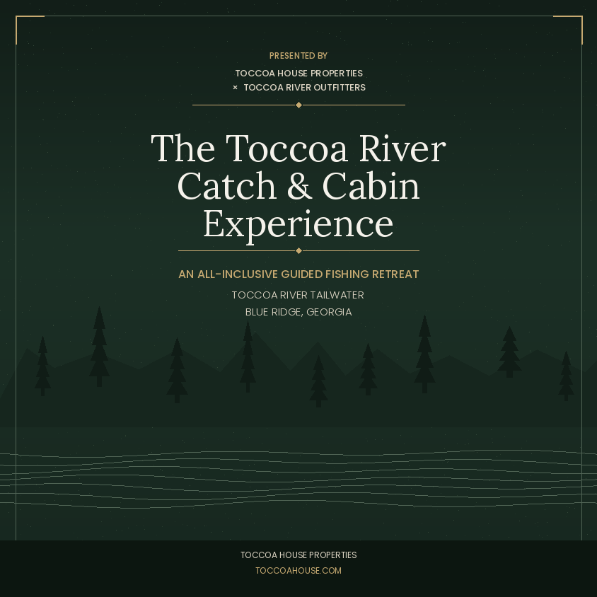 The Toccoa River Catch & Cabin Experience