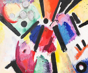 Theo Strutz oil painting _Canticle of th