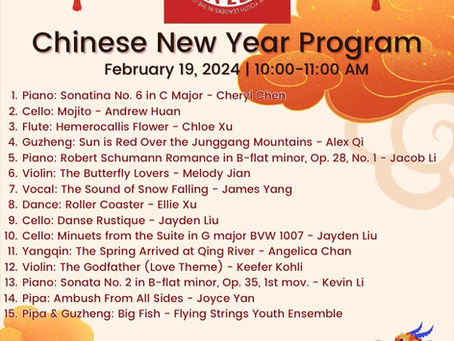 Concert playbill we designed for Cedar Knolls Adult Medical Day Center