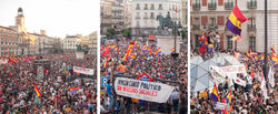 Manifestación 3ºRepublica-Abdicación