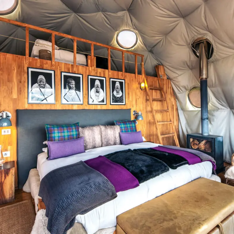 The Highlands Lodge - King Size bedroom