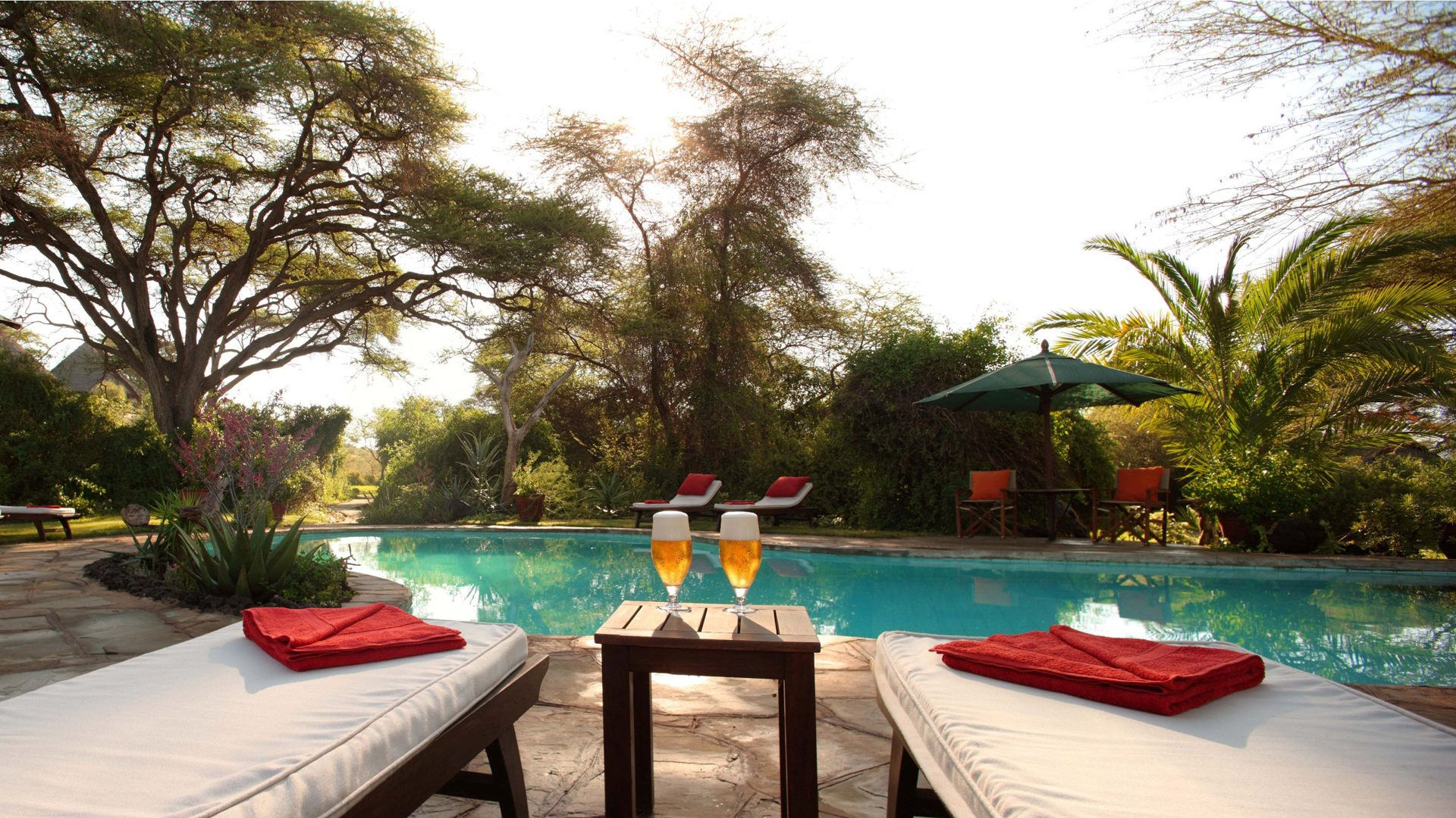 Tortilis Camp Amboseli - Poolside
