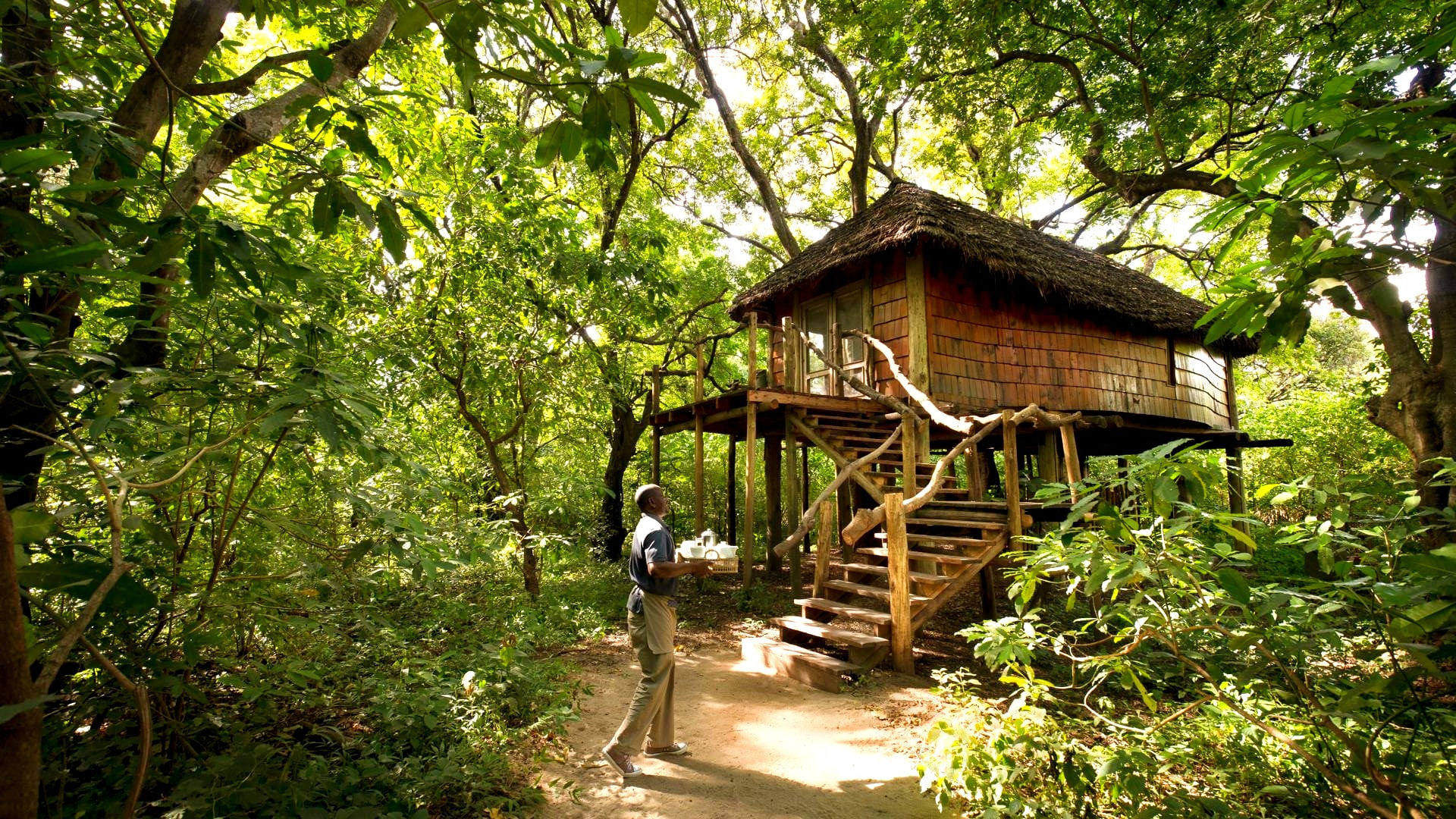 andBeyond Lake Manyara Tree Lodge - Outside Lodge