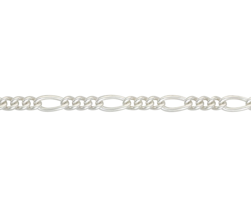 Thumbnail: silver figaro chain