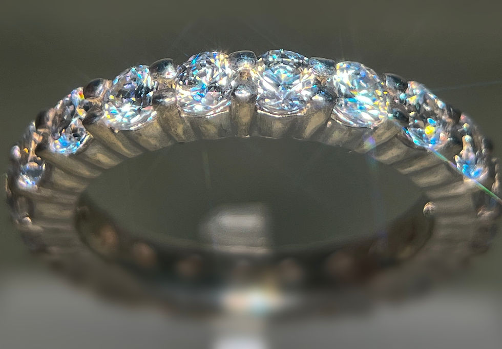 Full stone set eternity