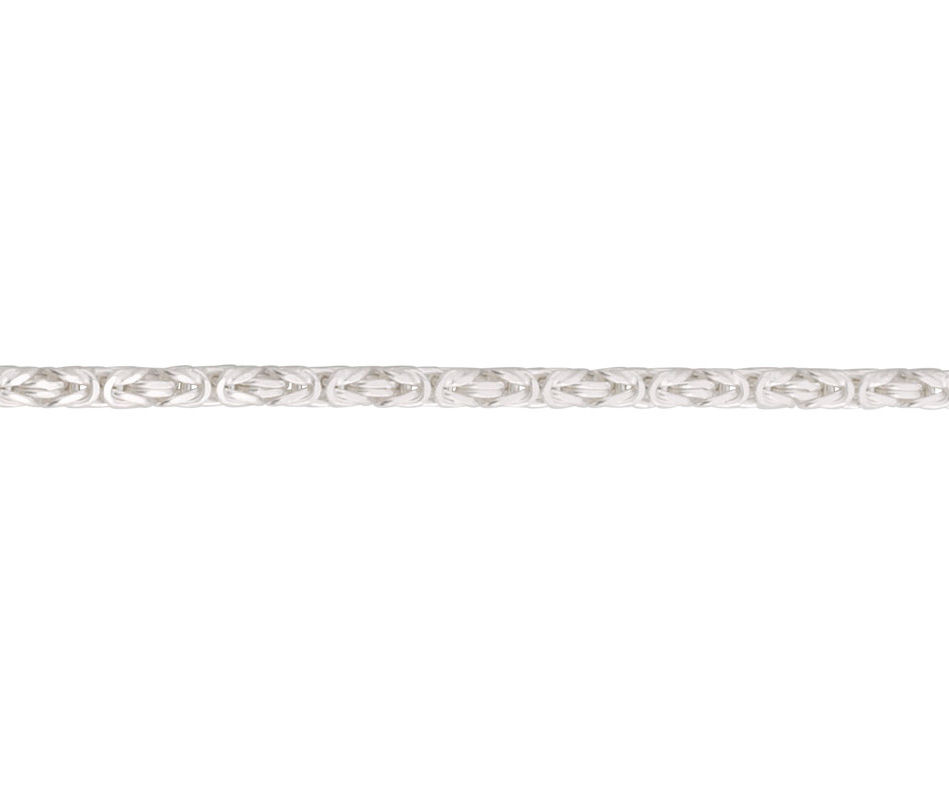 silver byzantine chain