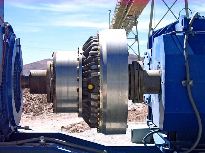 Coupling installation, Voith coupling