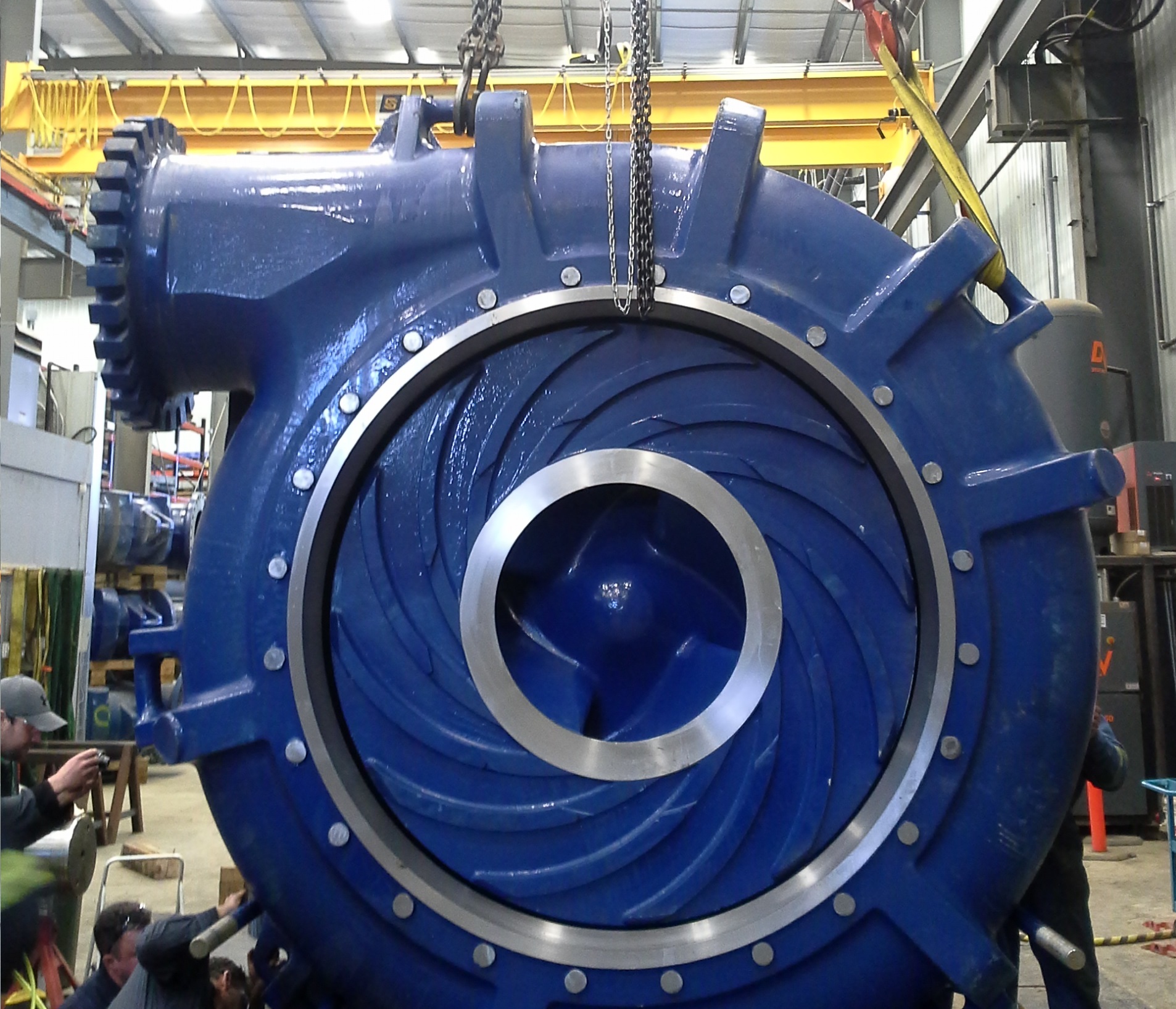 Slurry pump installation