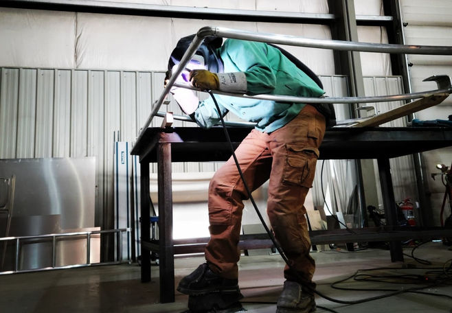 Aluminum TIG welding, Aluminum fabrication