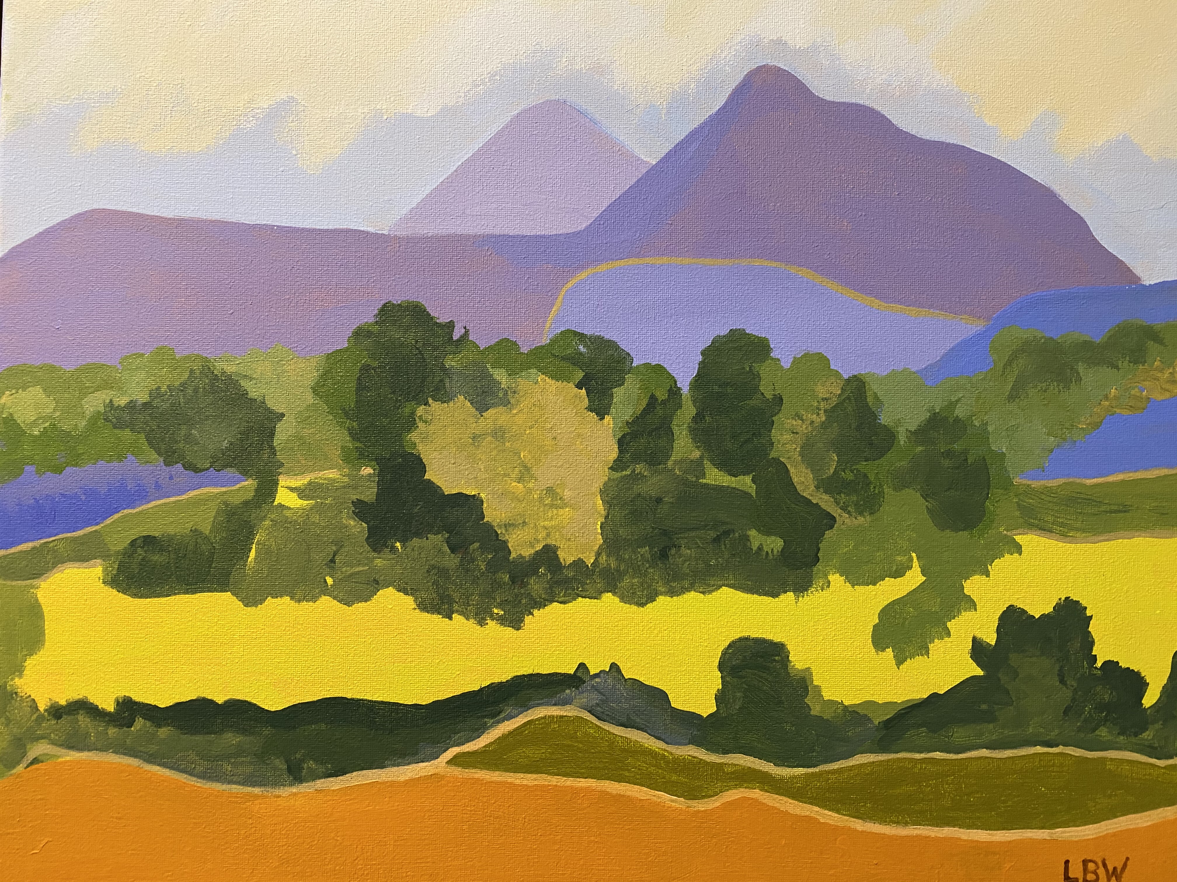 Wine Linda Massies Corner Acrylic