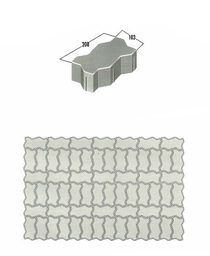 ZİGZAG Concrete paving stones are produced by a concrete block making machine using a mixture of gravel, cement and water. The mould for concrete paving stones is made taking into account these considerations. The outer parts of the mould are also processed on the Borwerk CNC machine. The completion of the process is achieved by combining all the parts together.