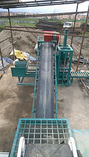 Conmach Machine; concrete blocks making machine, concrete paving stones making machine, concrete curbs making machine, belt conveyors, mixers, moulds, as well as concrete block machines with or without an automatic weighing system.