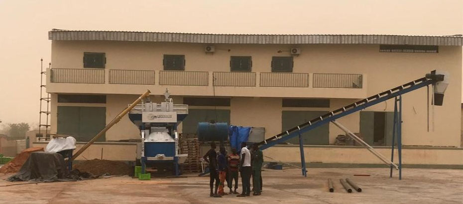 Niger Journey of Concrete Batching Plant